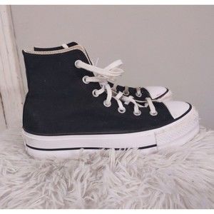 Women CONVERSE Chuck Taylor All Star Canvas Platform High Top Size 7